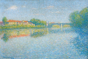 La Garonne À Toulouse [circa 1920s] by Achille Laugé [1861–1944]